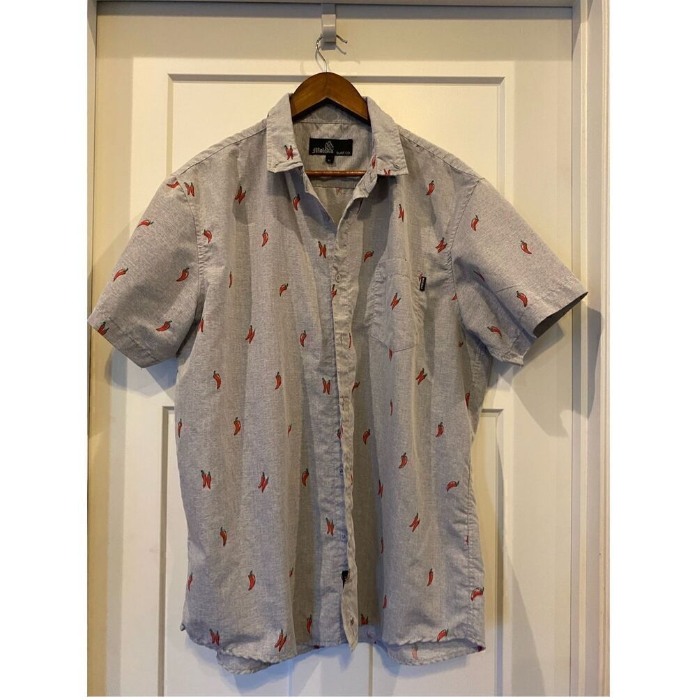 Molokai ✅Chili Peppers Button Down Shirt